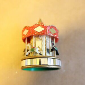 2 carousel ornaments